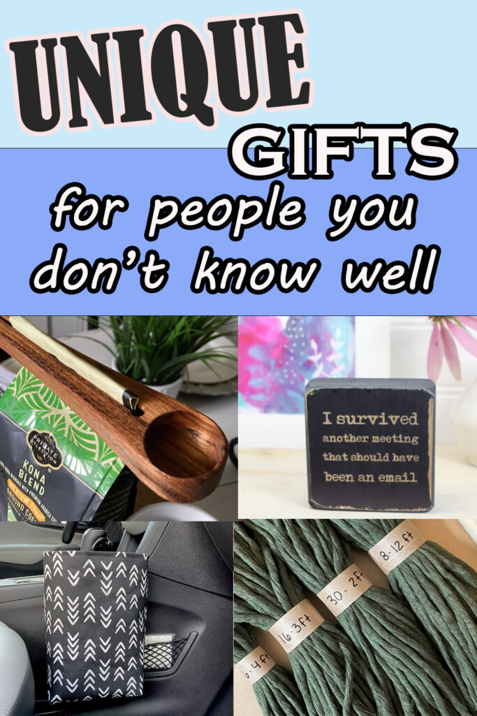 Los mejores regalos para personas que no conoces muy bien – Artisan Shopper