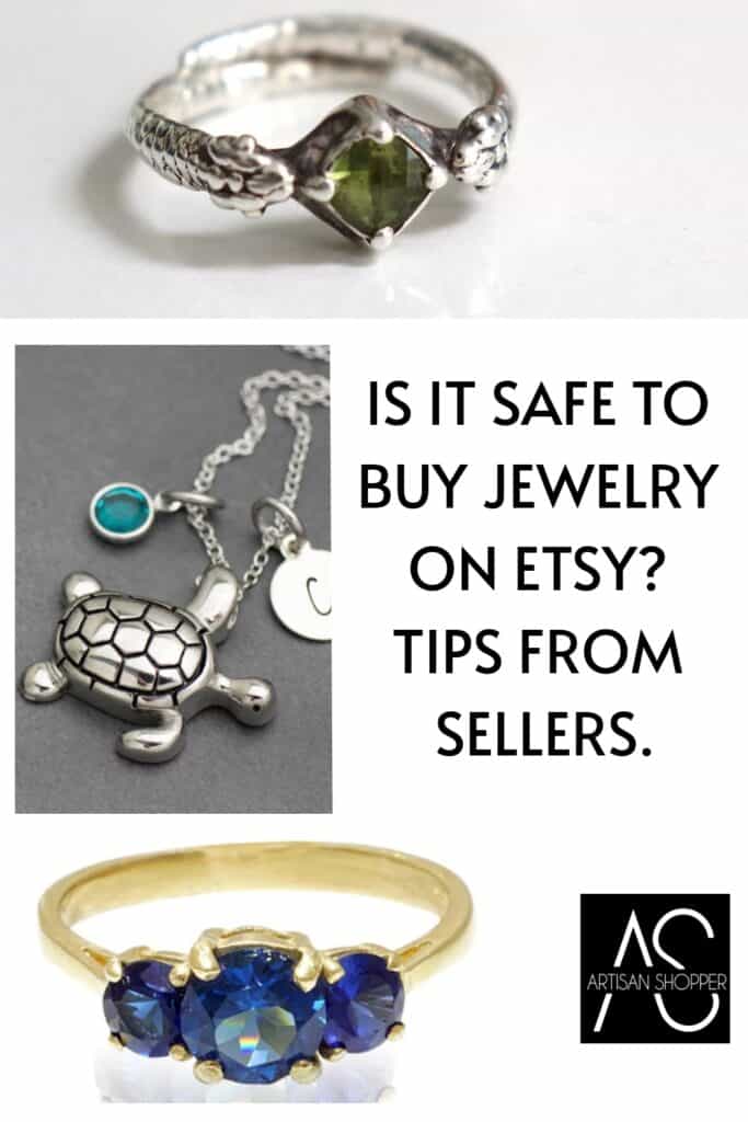 ¿Es seguro comprar joyas en Etsy? Consejos de los vendedores. – Comprador Artesano